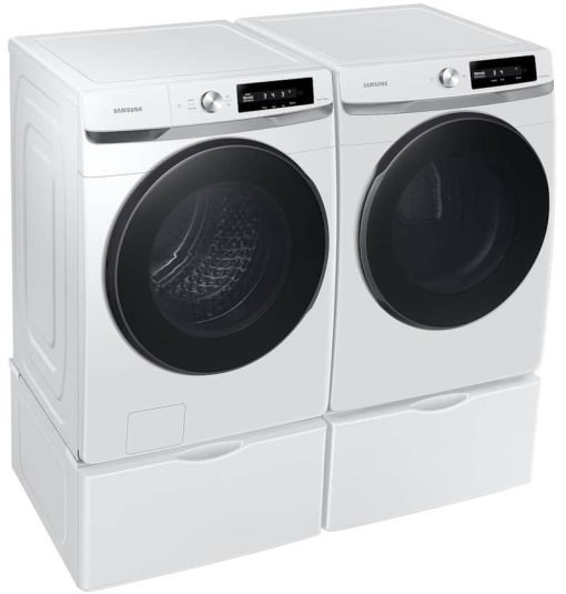 Samsung 7.5 Cu. Ft. White Smart Dial Gas Dryer With Super Speed Dry - Image 13