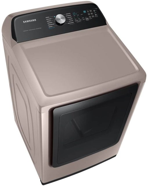 Samsung 7.4 Cu. Ft. Champagne Smart Gas Dryer With Steam Sanitize+ - Image 5