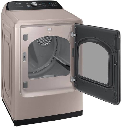 Samsung 7.4 Cu. Ft. Champagne Smart Gas Dryer With Steam Sanitize+ - Image 2