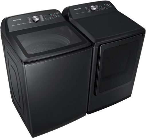 Samsung 7.4 Cu. Ft. Brushed Black Smart Gas Dryer With Steam Sanitize+ - Image 7