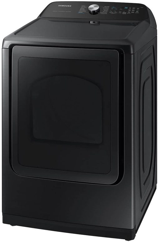 Samsung 7.4 Cu. Ft. Brushed Black Smart Gas Dryer With Steam Sanitize+ - Image 3