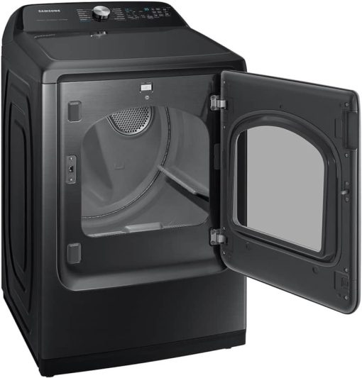 Samsung 7.4 Cu. Ft. Brushed Black Smart Gas Dryer With Steam Sanitize+ - Image 2