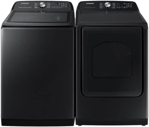 Samsung 7.4 Cu. Ft. Brushed Black Smart Gas Dryer With Steam Sanitize+ - Image 6