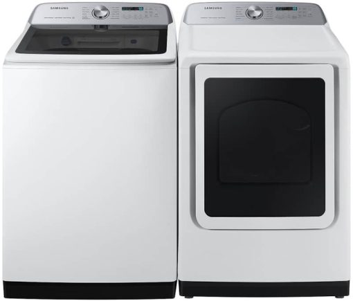 Samsung 7.4 Cu. Ft. White Smart Electric Dryer With Steam Sanitize+ - Image 6