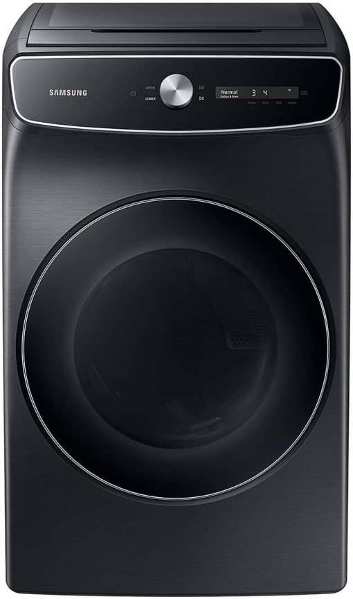 Samsung 7.5 Cu. Ft. Brushed Black Smart Dial Gas Dryer With FlexDry And Super Speed Dry