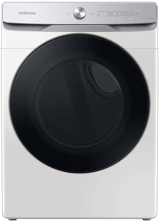 Samsung ADA 7.5 Cu. Ft. Ivory Smart Dial Gas Dryer With Super Speed Dry