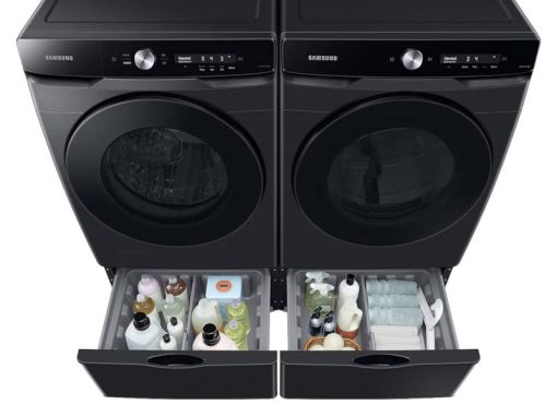 Samsung ADA 7.5 Cu. Ft. Brushed Black Smart Dial Gas Dryer With Super Speed Dry - Image 12