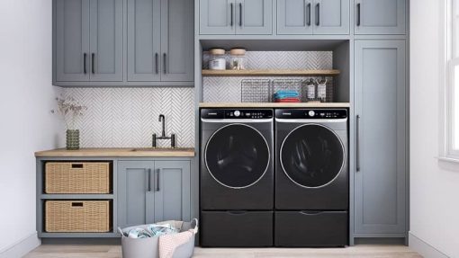 Samsung ADA 7.5 Cu. Ft. Brushed Black Smart Dial Gas Dryer With Super Speed Dry - Image 15