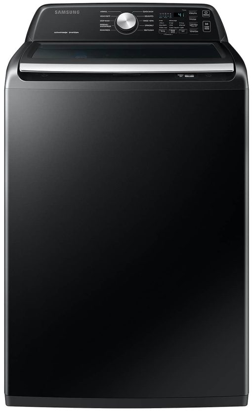 Samsung 4.4 Cu. Ft. Brushed Black Top Load Washer With ActiveWave Agitator And Active WaterJet