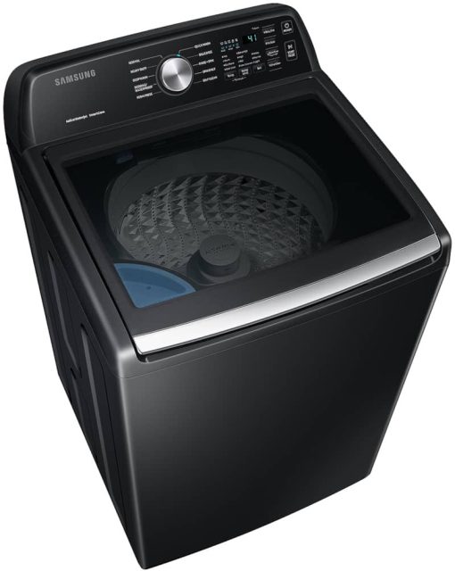 Samsung 4.4 Cu. Ft. Brushed Black Top Load Washer With ActiveWave Agitator And Active WaterJet - Image 4