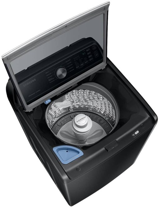 Samsung 4.4 Cu. Ft. Brushed Black Top Load Washer With ActiveWave Agitator And Active WaterJet - Image 3