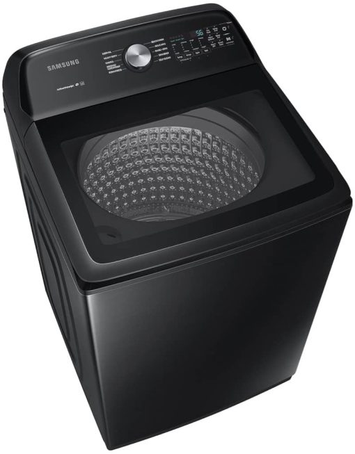 Samsung 5 Cu. Ft. Brushed Black Top Load Washer With Active WaterJet - Image 4