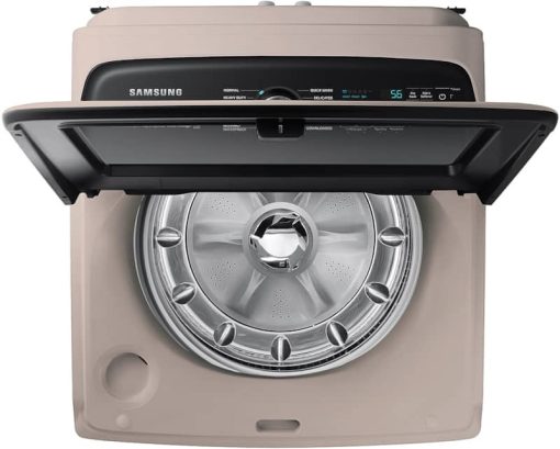 Samsung 5.1 Cu. Ft. Champagne Smart Top Load Washer With ActiveWave Agitator And Super Speed Wash - Image 2