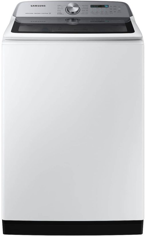 Samsung 5.1 Cu. Ft. White Smart Top Load Washer With ActiveWave Agitator And Super Speed Wash