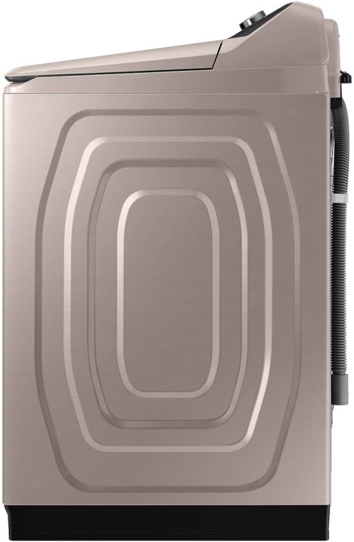 Samsung 5.2 Cu. Ft. Champagne Large Capacity Smart Top Load Washer With Super Speed Wash - Image 7