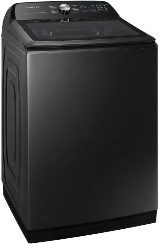 Samsung 5.2 Cu. Ft. Brushed Black Large Capacity Smart Top Load Washer With Super Speed Wash - Image 5