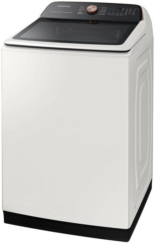 Samsung 5.5 Cu. Ft. Ivory Extra-Large Capacity Smart Top Load Washer With Super Speed Wash - Image 6