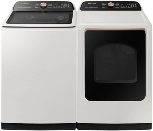 Samsung 5.5 Cu. Ft. Ivory Extra-Large Capacity Smart Top Load Washer With Super Speed Wash - Image 10