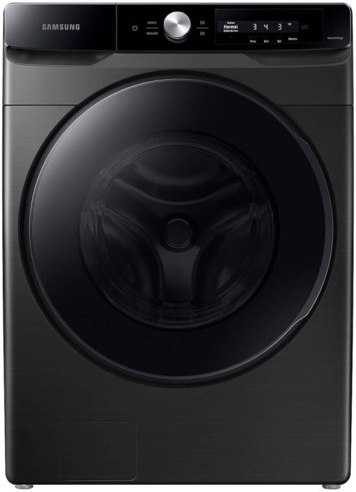 Samsung 4.5 Cu. Ft. Brushed Black Large Capacity Smart Dial Front Load Washer With Super Speed Wash