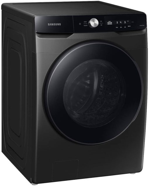Samsung 4.5 Cu. Ft. Brushed Black Large Capacity Smart Dial Front Load Washer With Super Speed Wash - Image 3