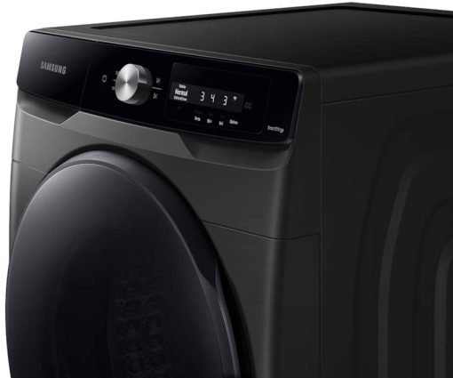 Samsung 4.5 Cu. Ft. Brushed Black Large Capacity Smart Dial Front Load Washer With Super Speed Wash - Image 8
