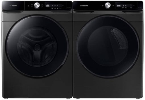 Samsung 4.5 Cu. Ft. Brushed Black Large Capacity Smart Dial Front Load Washer With Super Speed Wash - Image 10