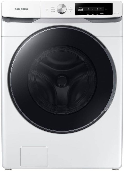Samsung 4.5 Cu. Ft. White Large Capacity Smart Dial Front Load Washer With Super Speed Wash