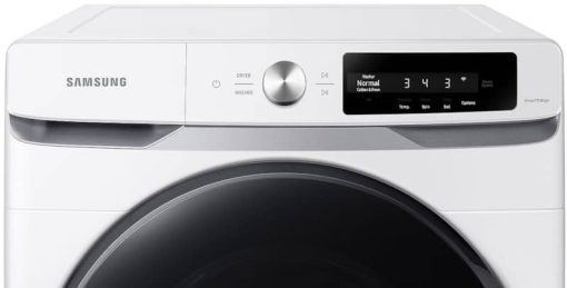 Samsung 4.5 Cu. Ft. White Large Capacity Smart Dial Front Load Washer With Super Speed Wash - Image 7