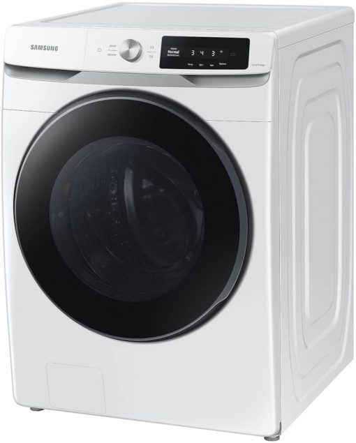 Samsung 4.5 Cu. Ft. White Large Capacity Smart Dial Front Load Washer With Super Speed Wash - Image 4