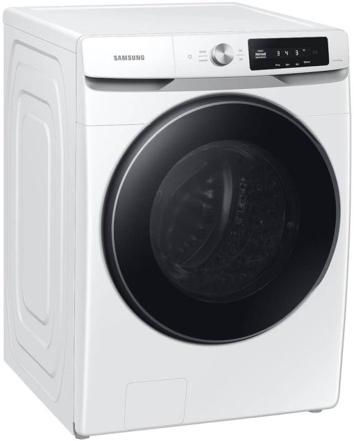 Samsung 4.5 Cu. Ft. White Large Capacity Smart Dial Front Load Washer With Super Speed Wash - Image 3
