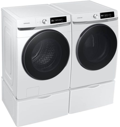 Samsung 4.5 Cu. Ft. White Large Capacity Smart Dial Front Load Washer With Super Speed Wash - Image 13