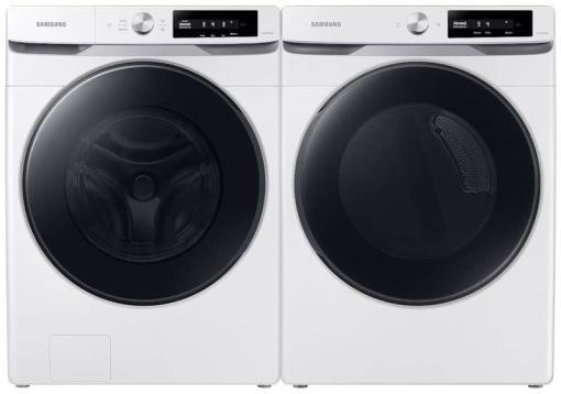 Samsung 4.5 Cu. Ft. White Large Capacity Smart Dial Front Load Washer With Super Speed Wash - Image 10