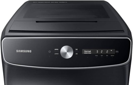 Samsung 6 Cu. Ft. Brushed Black Smart Dial Washer With FlexWash And Super Speed Wash - Image 7