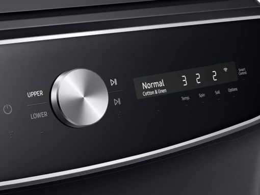 Samsung 6 Cu. Ft. Brushed Black Smart Dial Washer With FlexWash And Super Speed Wash - Image 8