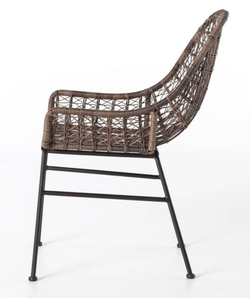 Four Hands Bandera Outdoor Low Arm Dining Chair - Image 2