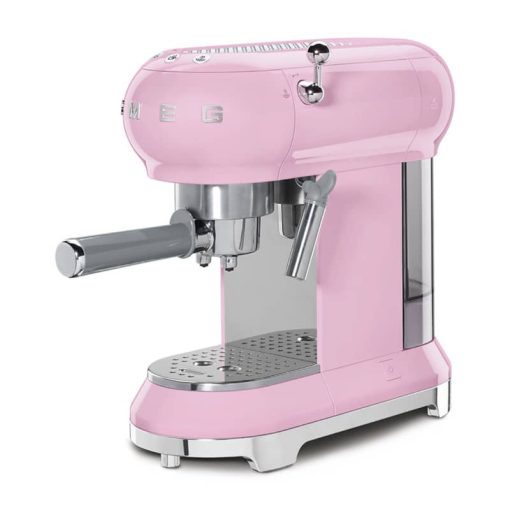 Smeg 50's Retro Style Pink Espresso Machine
