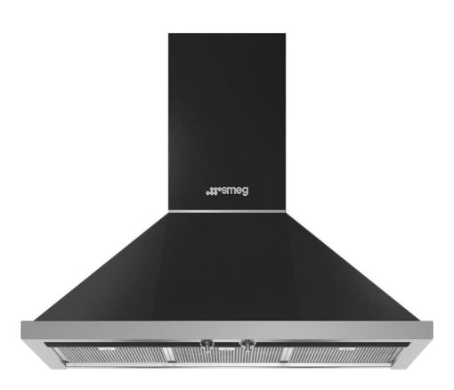 Smeg Portofino 36" Anthracite Decorative Wall Hood