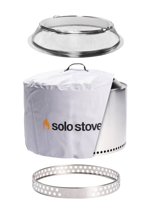 Solo Stove Yukon Stainless Steel Backyard Bundle