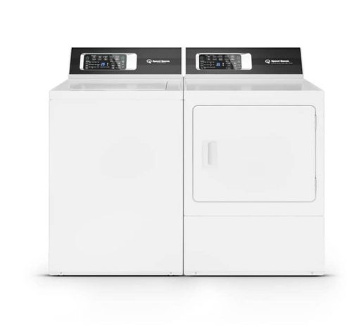 Speed Queen ADA 7 Cu. Ft. White Gas Dryer - Image 4