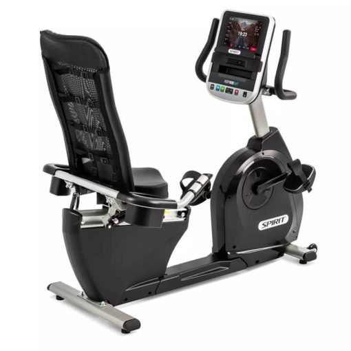 Spirit Fitness Recumbent Bike With 10.1" Full Color Backlit Touchscreen Display