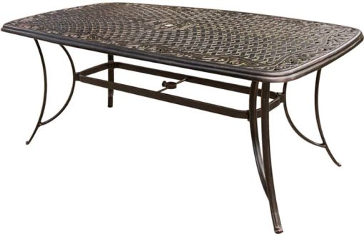 Hanover Traditions 7-Piece Swivel Dining Patio Set In Natural Oat - Image 2