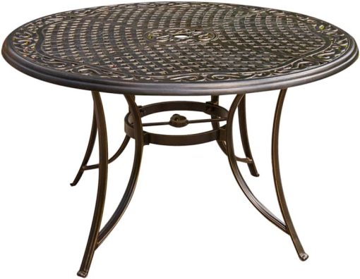 Hanover 5-Piece Manor Dining Patio Set - Image 2