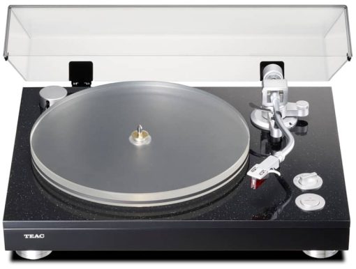 Teac TN-5BB Black 3-Speed Belt-Drive Turntable