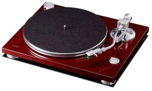 Teac TN-3B Cherry 2-Speed Analog Turntable - Image 2