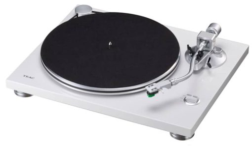 Teac TN-3B White 2-Speed Analog Turntable - Image 2