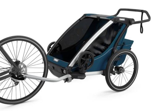 Thule Chariot Cross 2 Majolica Blue Bike Trailer - Image 2