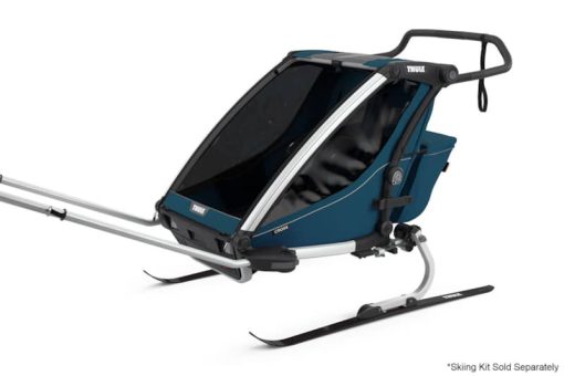 Thule Chariot Cross 2 Majolica Blue Bike Trailer - Image 5
