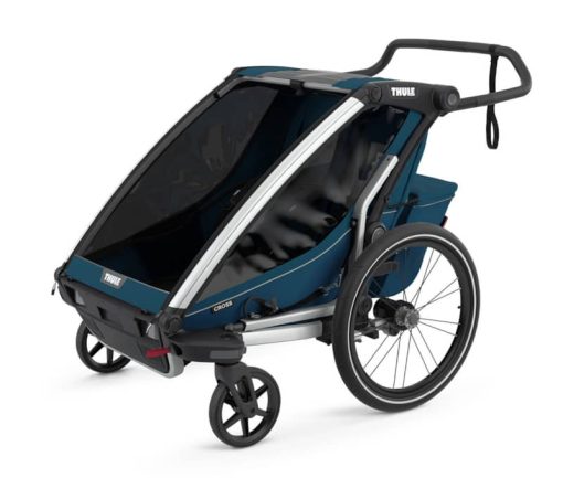 Thule Chariot Cross 2 Majolica Blue Bike Trailer - Image 3