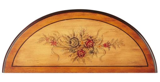 Butler Specialty Company Mozart Light Hand Painted Demilune Console Table - Image 2