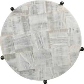 Hooker Furniture Living Room Melange Blythe Accent Table - Image 2